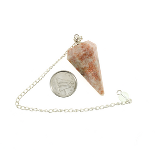Sunstone Pendulum 6 Facet & Bead - 3 Pack from Stonebridge Imports