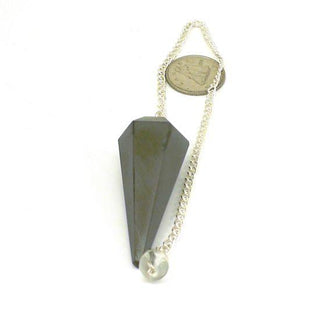 Hematite Pendulum 6 Facet & Bead - 3 Pack from Stonebridge Imports