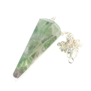 Purple and Green Fluorite Pendulum 6 Facet & Bead - 3 Pack from Stonebridge Imports