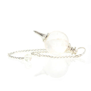 Clear Quartz Ball and Point Pendulum - 3 Pack from Stonebridge Imports
