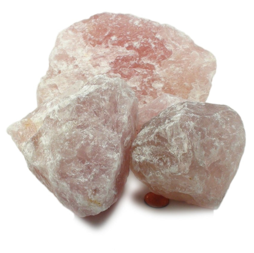Rose Quartz A Chunks – Stonebridge Imports