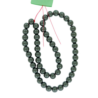 Hematite Bead Strand 15" - 8mm from Stonebridge Imports