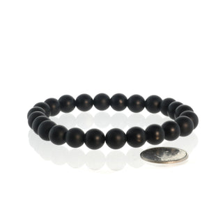 Onyx Bead Bracelet 8mm Matte from Stonebridge Imports