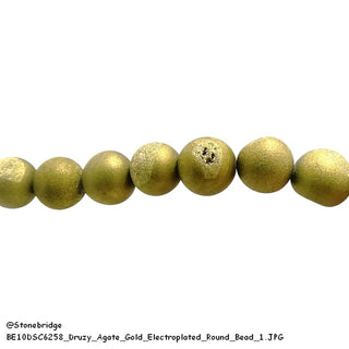 Druzy Agate Bead Bracelet from Stonebridge Imports