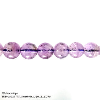 Light Amethyst Bead Strand from Stonebridge Imports