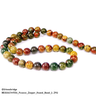 Picasso Jasper Bead Strand from Stonebridge Imports
