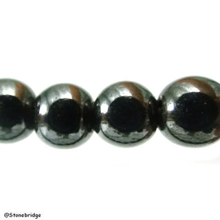 Hematite - Round Strand 8mm from Stonebridge Imports