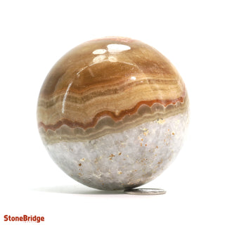 Golden Calcite Sphere from Stonebridge Imports