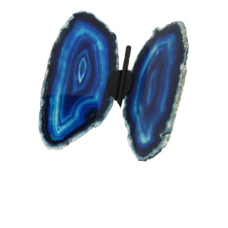 Agate Slice Butterfly With Stand - 8 3/4" x 6"    from Stonebridge Imports