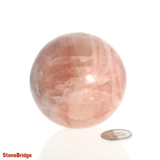 Rose Calcite Sphere from Stonebridge Imports