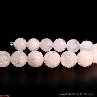 Pink Morganite Bead Strand from Stonebridge Imports