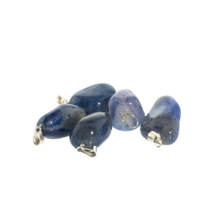 Agate Blue Tumbled Pendants - 5 Pack    from Stonebridge Imports