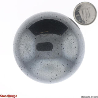 Hematite Sphere - Small #3 - 2 1/4"    from Stonebridge Imports