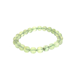 Prehnite Bead Bracelet 8mm   from Stonebridge Imports