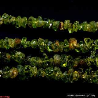 Peridot Chip Strands - 5mm to 8mm from Stonebridge Imports