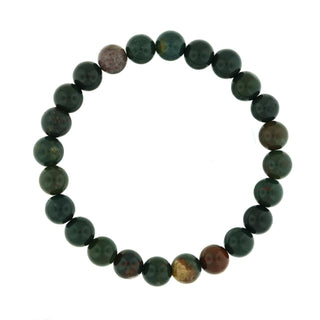 Bloodstone Round Bracelet from Stonebridge Imports