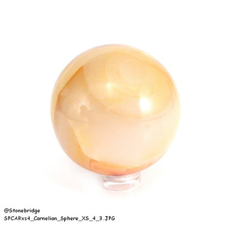 Carnelian Sphere Extra Small #4 - 2" from Stonebridge Imports