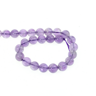 Light Amethyst Bead Strand 7" - 8mm from Stonebridge Imports