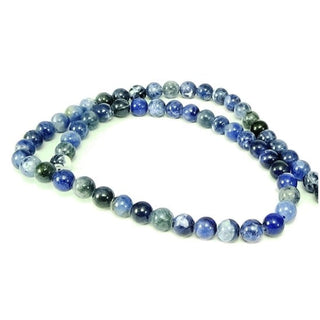 Sodalite E Bead Strand 7" - 12mm from Stonebridge Imports