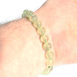 Prehnite Bead Bracelet    from Stonebridge Imports