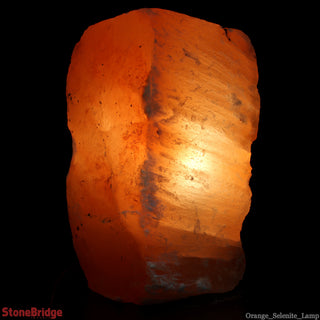 Selenite Orange Lamp - 8"    from Stonebridge Imports