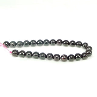 Garnet A Bead Strand 7" - 8mm from Stonebridge Imports