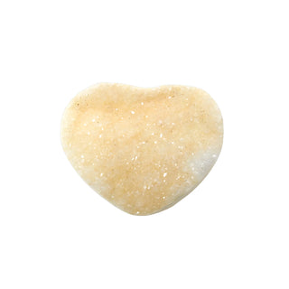 Agate Druzy Heart #1 - 1" to 1 1/2"    from Stonebridge Imports