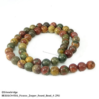 Picasso Jasper Bead Strand 15" - 6mm from Stonebridge Imports