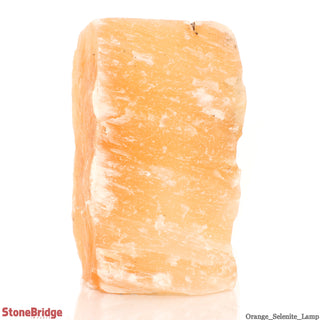 Selenite Orange Lamp - 8"    from Stonebridge Imports