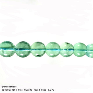 Blue Fluorite Bead Strand from Stonebridge Imports