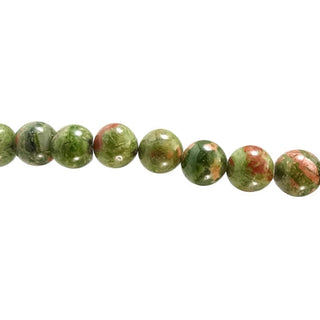 Unakite Bead Strand from Stonebridge Imports