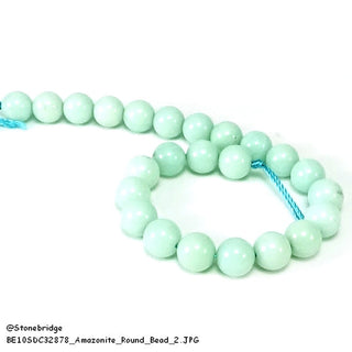 Amazonite - Round Strand 7" - 8mm from Stonebridge Imports