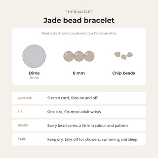 Jade Bead Bracelet from Stonebridge Imports