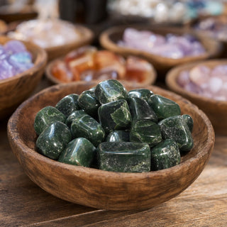 Jade Nephrite Tumbled Stones - Pakistan from Stonebridge Imports