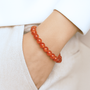 Carnelian A Round Bracelet from Stonebridge Imports