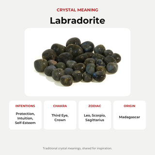 Labradorite A Tumbled Stones - Madagascar from Stonebridge Imports