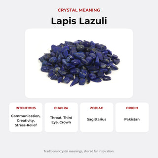 Lapis Lazuli E Tumbled Stones - Mini from Stonebridge Imports