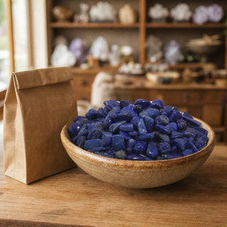 Lapis Lazuli E Tumbled Stones - Mini from Stonebridge Imports