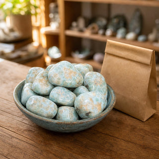 Larimar Tumbled Semi-Polished #1 - 3 Pack from Stonebridge Imports