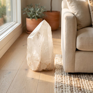 Clear Quartz Point, Rough Base - Unique #1(260kg) from Stonebridge Imports