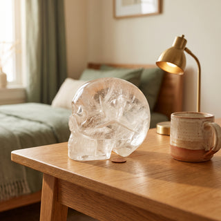 Clear Quartz Skull U#21 from Stonebridge Imports