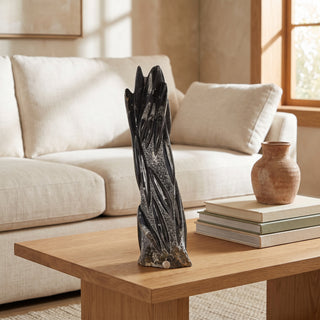 Orthoceras Tower Fossil U#13 - 25" from Stonebridge Imports