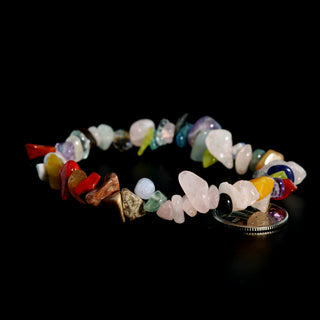 Mix Stone Chip Bracelet from Stonebridge Imports