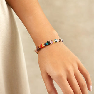 Mix Stone Chip Bracelet from Stonebridge Imports