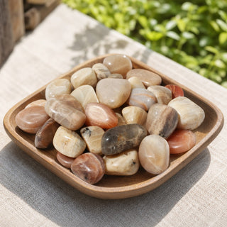 Multicolour Moonstone Tumbled Stones from Stonebridge Imports