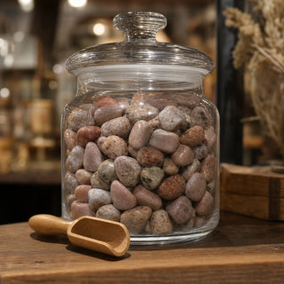 Pink Amethyst Tumbled Stones from Stonebridge Imports