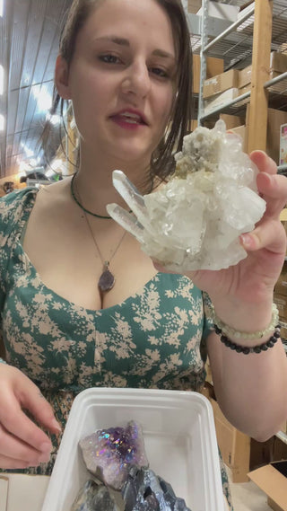 Quartz, Amethyst, Kyanite Cluster OTT Bundle from Stonebridge Imports