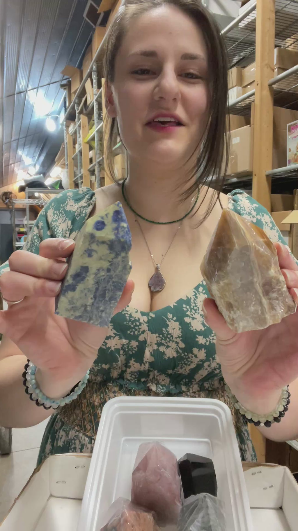 Quartz, Calcite, Sodalite Point OTT Bundle from Stonebridge Imports
