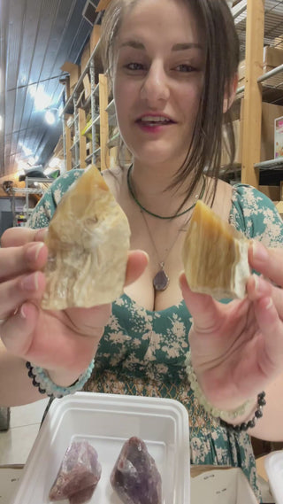 Amethyst, Calcite, Quartz Point OTT Bundle from Stonebridge Imports