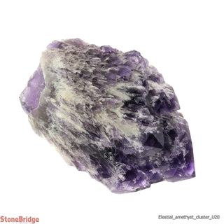 Amethyst Elestial Quartz Cluster U#20" - 7 3/4"    from Stonebridge Imports